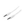 STARTECH 2m White Slim 3.5mm Stereo Audio Cable