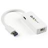 STARTECH Gigabit USB 3.0 NIC w/ USB Port