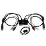 STARTECH 2 Port USB DisplayPort Cable KVM Switch
