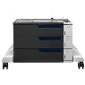 HP LJ 3 x 500 Sheet Paper Feeder and Stand