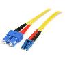 STARTECH 4m SM Duplex Fiber Patch Cable LC to SC