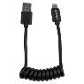 STARTECH 0.3m 1ft Coiled Lightning to USB Cable