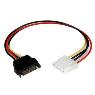 STARTECH 12in SATA to LP4 Power Cable Adapter F/M