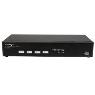 STARTECH 4 Port USB VGA KVM Switch with DDM