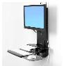 ERGOTRON PATIENT ROOM VL18 STS WM ERGOTRON BLAC