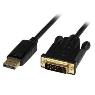 STARTECH 6 ft DisplayPort to DVI Converter Cable