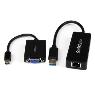 STARTECH X1 Carbon VGA GbE Ethernet Adapter Kit