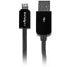 STARTECH 10 ft Black 8-pin Lightning to USB Cable