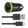 BELKIN 1a Car Charger with Micro USB Charge/Syn