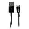 STARTECH 1m Black Slim Lightning to USB Cable