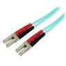 STARTECH 5m 10 Gb Aqua MM Fiber Patch Cable LC/LC