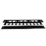 STARTECH 1U Finger Duct Cable Manager w/ Cover