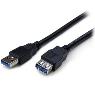 STARTECH 2m Black USB 3.0 Extension Cable M/F