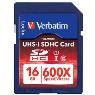 VERBATIM Verbatim 16GB Premium SDHC UHS-I Class 1
