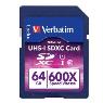 VERBATIM Verbatim 64GB Premium SDXC UHS-I Class 1