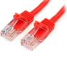 STARTECH 2m Red Snagless UTP Cat5e Patch Cable
