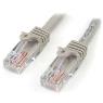 STARTECH 3m Gray Snagless UTP Cat5e Patch Cable