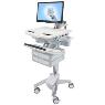 ERGOTRON STYLEVIEW CART WITH LCD ARM 2 DRAWERS