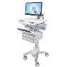 ERGOTRON STYLEVIEW CART WITH LCD ARM 4 DRAWERS