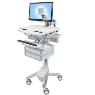 ERGOTRON STYLEVIEW CART WITH LCD ARM 6 DRAWERS