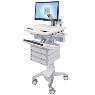 ERGOTRON STYLEVIEW CART WITH LCD ARM 9 DRAWERS