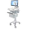 ERGOTRON STYLEVIEW CART WITH LCD PIVOT 2 DRAWERS