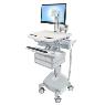 ERGOTRON SV CART LCD PIVOT LIFE POWERED 4 DRAWERS
