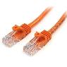 STARTECH 1mOrangeSnaglessUTPCat5ePatchCable