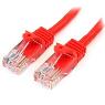 STARTECH 1mRedSnaglessUTPCat5ePatchCable