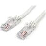 STARTECH 1mWhiteSnaglessUTPCat5ePatchCable