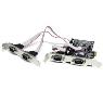 STARTECH 4 Port PCIe Serial Adapter Card w/ 16550