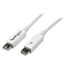 STARTECH 3m White Thunderbolt Cable - M/M