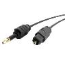 STARTECH 3FT TOSLINK TO MINI DIGITAL AUDIO CABLE