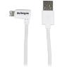 STARTECH 6ft White Angled Lightning to USB Cable