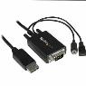 STARTECH 6ft DP to VGA Adapter Cable with Audio