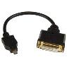 STARTECH Micro HDMI to DVI-D Adapter M/F - 8in