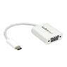 STARTECH USB-C to VGA Adapter - White