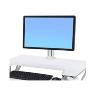 ERGOTRON WORKFIT SINGLE HD MONITOR KIT WHITE