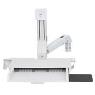 ERGOTRON STYLEVIEW SIT-STAND COMBO WITH WORKSURFA