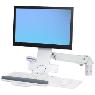 ERGOTRON SITSTAND COMBO ARM WHITE