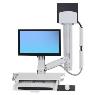 ERGOTRON SITSTAND COMBO ARM WITH WORKSURFACE WHIT
