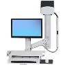 ERGOTRON SITSTAND COMBO SYSTEM WORKSURFACE WHITE