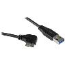 STARTECH 0.5m 20in Slim Micro USB 3.0 Cable - M/M
