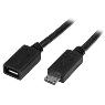 STARTECH 0.5m 20in Micro-USB Extension Cable M/F