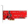 STARTECH 2x M.2 SSD Controller Card - PCIe
