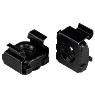 STARTECH M6 Cage Nuts - 50 Pack Black