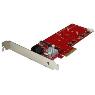 STARTECH M.2 RAID CONTROLLER CARD + 2X SATA PORTS