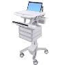 ERGOTRON STYLEVIEW LAPTOP CART 3 DRAWERS