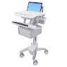 ERGOTRON STYLEVIEW LAPTOP CART TALL DOUBLE DRAWER