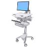 ERGOTRON STYLEVIEW CART LCD ARM DOUBLE DRAWER
